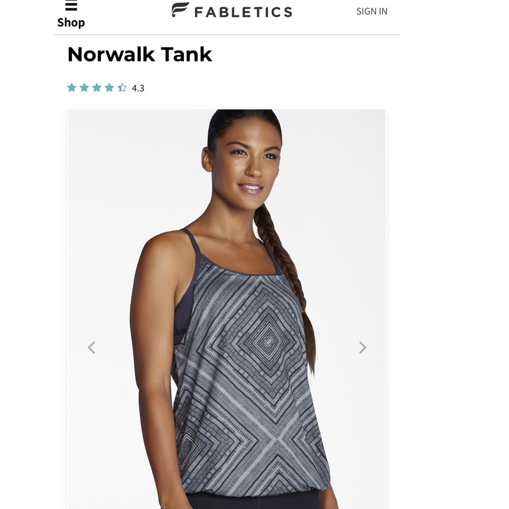 Fabletics Norwalk Tank